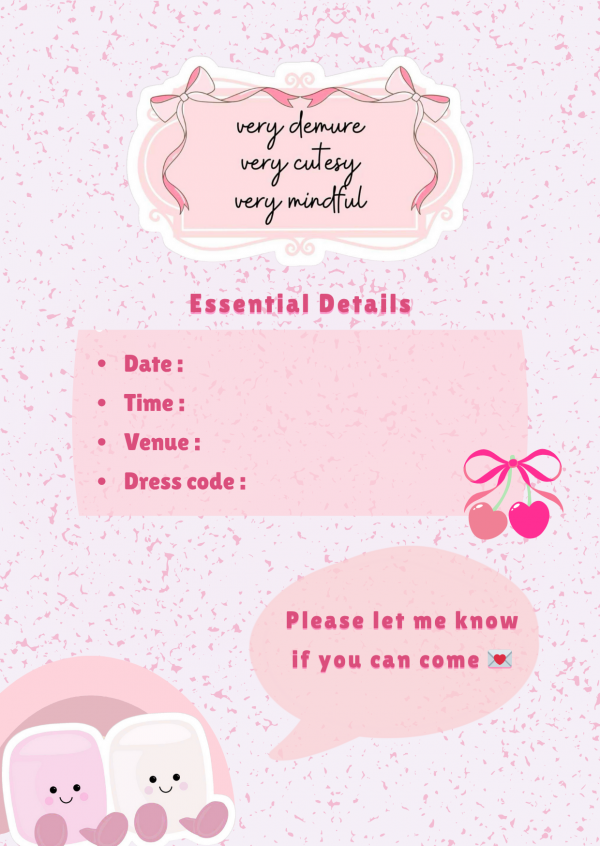 Birthday Party Invitation for Teenagers - Image 3