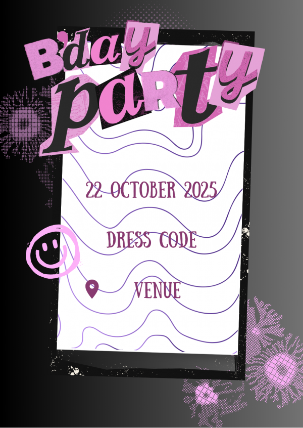 Photo Birthday Invitation Template - Image 2