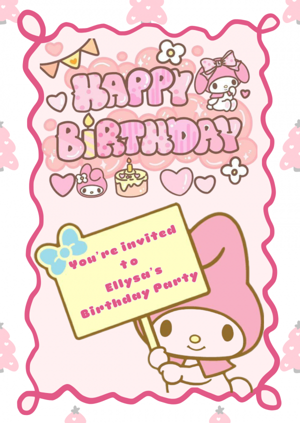 Birthday Party Invitation for Kids