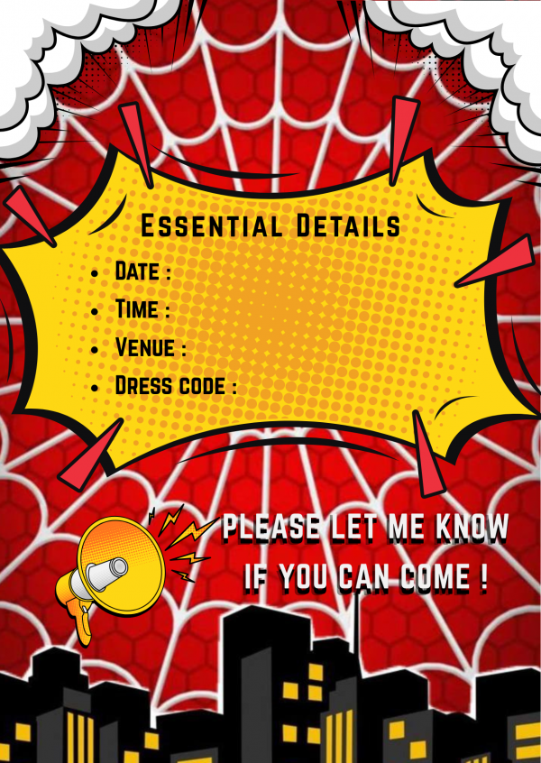 Birthday Party Invitation for Kids - Image 4